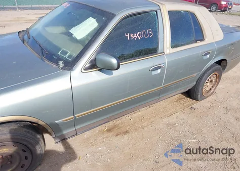 2006 Mercury Grand Marquis Gs z USA, uszkodzony, nr VIN 2MEFM74WX6X652123